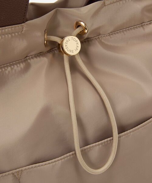 TOPKAPI / トプカピ トートバッグ | 【TREASURE TOPKAPI】ナイロン パターンベルト付き 2way トートバッグ / 8ポケット | 詳細13