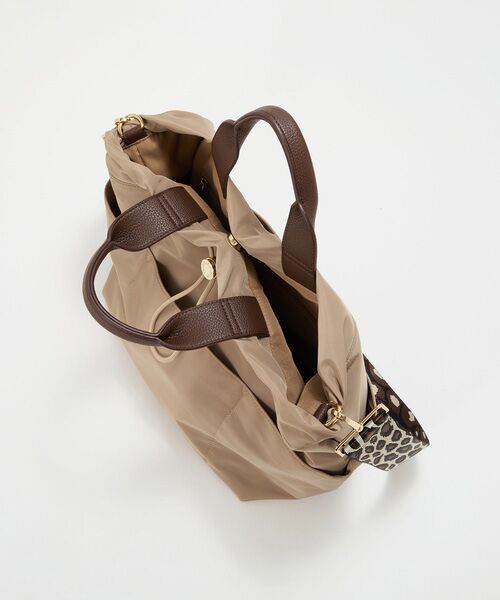 TOPKAPI / トプカピ トートバッグ | 【TREASURE TOPKAPI】ナイロン パターンベルト付き 2way トートバッグ / 8ポケット | 詳細14