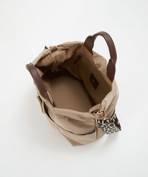 TOPKAPI / トプカピ トートバッグ | 【TREASURE TOPKAPI】ナイロン パターンベルト付き 2way トートバッグ / 8ポケット | 詳細15