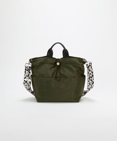 TOPKAPI / トプカピ トートバッグ | 【TREASURE TOPKAPI】ナイロン パターンベルト付き 2way トートバッグ / 8ポケット | 詳細22