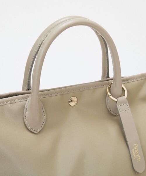 TOPKAPI / トプカピ トートバッグ | 【Breath TOPKAPI】ナイロン レザーハンドル シンプル トートバッグ / 軽量 / A4対応 | 詳細6