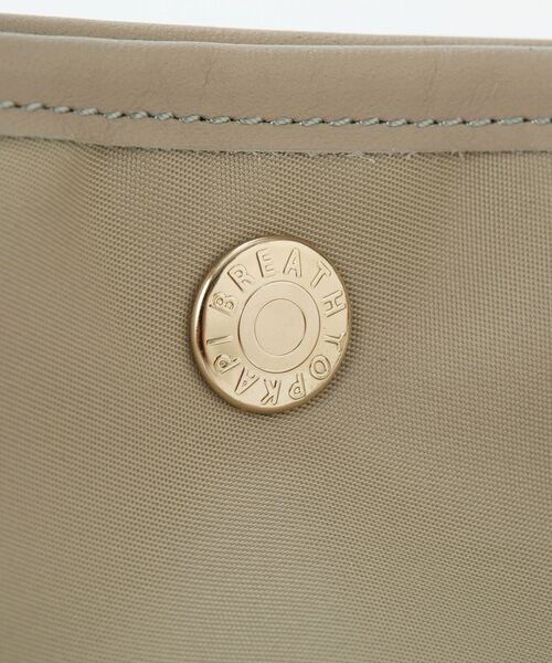 TOPKAPI / トプカピ トートバッグ | 【Breath TOPKAPI】ナイロン レザーハンドル シンプル トートバッグ / 軽量 / A4対応 | 詳細8