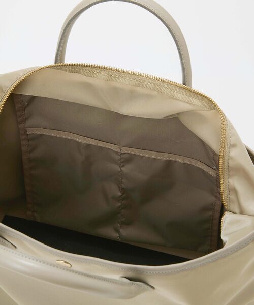 TOPKAPI / トプカピ トートバッグ | 【Breath TOPKAPI】ナイロン レザーハンドル シンプル トートバッグ / 軽量 / A4対応 | 詳細13