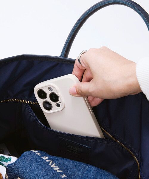TOPKAPI / トプカピ トートバッグ | 【Breath TOPKAPI】ナイロン レザーハンドル シンプル トートバッグ / 軽量 / A4対応 | 詳細24