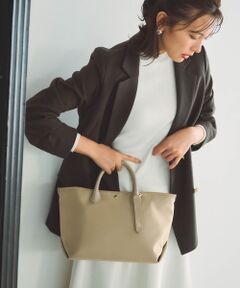 TOPKAPI / トプカピ トートバッグ | 【Breath TOPKAPI】ナイロン レザーハンドル シンプル ミニ トートバッグ / 軽量 