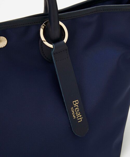 TOPKAPI / トプカピ トートバッグ | 【Breath TOPKAPI】ナイロン レザーハンドル シンプル ミニ トートバッグ / 軽量  | 詳細14