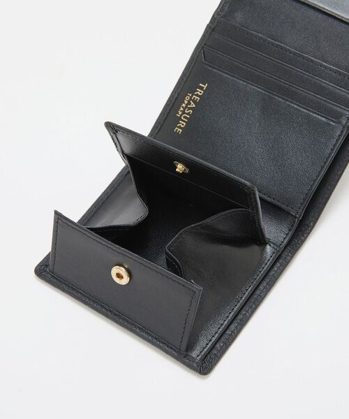 TOPKAPI / トプカピ 財布・コインケース・マネークリップ | 【TREASURE TOPKAPI】スムースレザー 幾何柄 二つ折り財布 | 詳細9