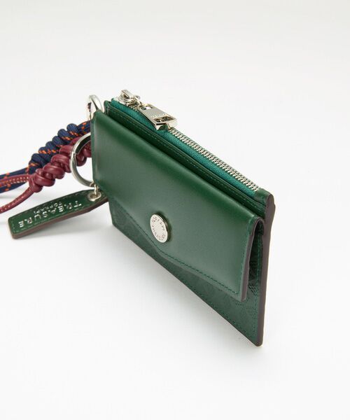 TOPKAPI / トプカピ 財布・コインケース・マネークリップ | 【TREASURE TOPKAPI】スムースレザー 幾何柄 フラグメントケース | 詳細4