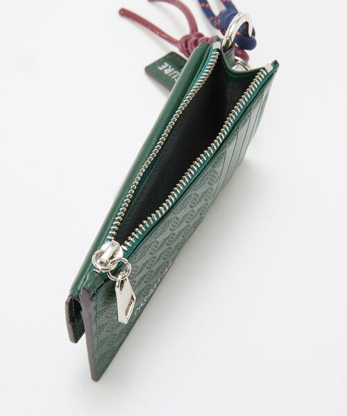 TOPKAPI / トプカピ 財布・コインケース・マネークリップ | 【TREASURE TOPKAPI】スムースレザー 幾何柄 フラグメントケース | 詳細11