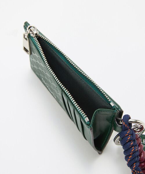 TOPKAPI / トプカピ 財布・コインケース・マネークリップ | 【TREASURE TOPKAPI】スムースレザー 幾何柄 フラグメントケース | 詳細12