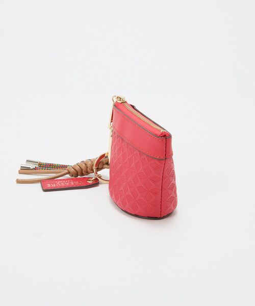 TOPKAPI / トプカピ その他小物 | 【TREASURE TOPKAPI】スムースレザー 幾何柄 マルチケース バッグチャーム | 詳細6