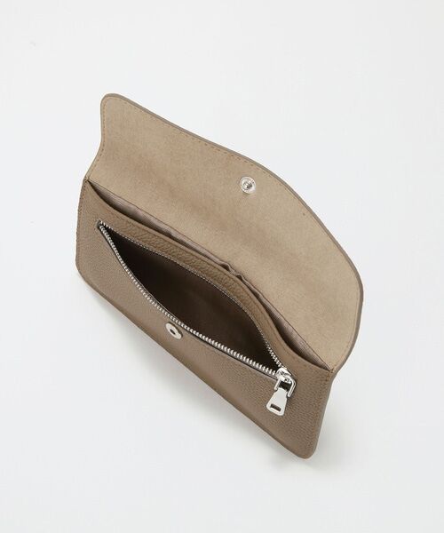 TOPKAPI / トプカピ 財布・コインケース・マネークリップ | 【Breath TOPKAPI】シュリンクレザー 長財布 /10ポケット/薄型/軽量 | 詳細11