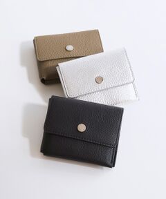 TOPKAPI / トプカピ 財布・コインケース・マネークリップ | 【Breath TOPKAPI】シュリンクレザー 折り財布 /8ポケット/軽量