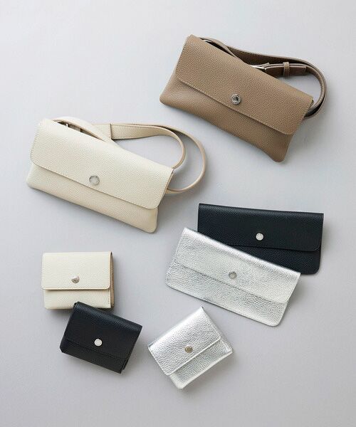 TOPKAPI / トプカピ 財布・コインケース・マネークリップ | 【Breath TOPKAPI】シュリンクレザー 折り財布 /8ポケット/軽量 | 詳細4