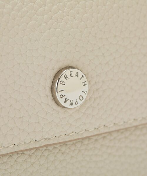 TOPKAPI / トプカピ 財布・コインケース・マネークリップ | 【Breath TOPKAPI】シュリンクレザー 折り財布 /8ポケット/軽量 | 詳細11