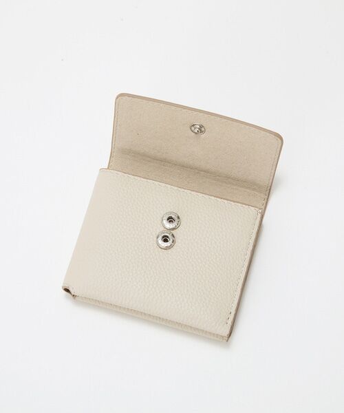 TOPKAPI / トプカピ 財布・コインケース・マネークリップ | 【Breath TOPKAPI】シュリンクレザー 折り財布 /8ポケット/軽量 | 詳細12