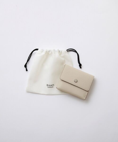TOPKAPI / トプカピ 財布・コインケース・マネークリップ | 【Breath TOPKAPI】シュリンクレザー 折り財布 /8ポケット/軽量 | 詳細16