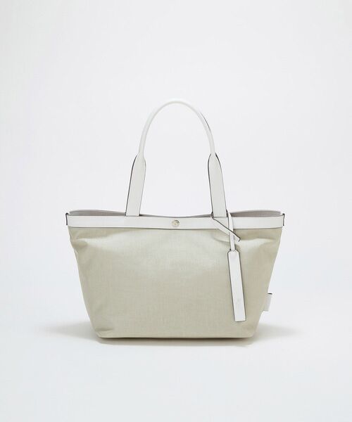 TOPKAPI / トプカピ トートバッグ | 【Breath TOPKAPI】FLOAT フロート ナイロン トートバッグ　A4 / 超軽量 / 撥水 / 肩掛け（ホワイト）