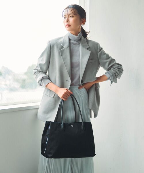 TOPKAPI / トプカピ ボストンバッグ | 【Breath TOPKAPI】ALINE アライン ナイロン ボストン トートバッグ　A4 / 軽量 / 肩掛け / 大容量 / 旅行 / 出張 / 通勤 | 詳細1