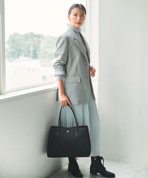 TOPKAPI / トプカピ ボストンバッグ | 【Breath TOPKAPI】ALINE アライン ナイロン ボストン トートバッグ　A4 / 軽量 / 肩掛け / 大容量 / 旅行 / 出張 / 通勤 | 詳細2