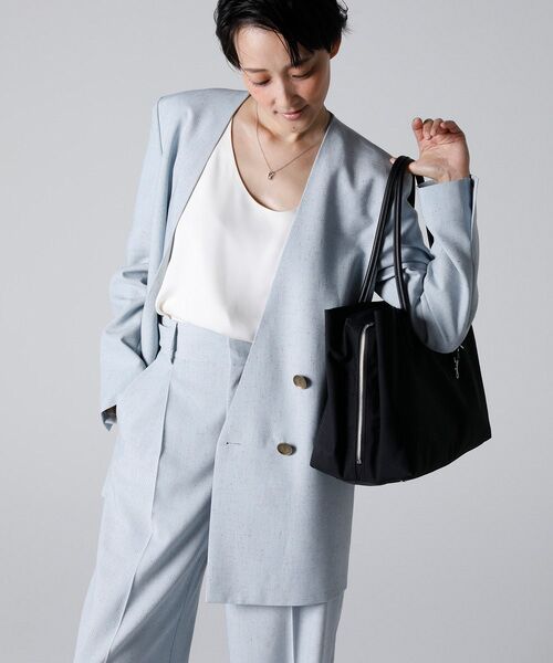 TOPKAPI / トプカピ トートバッグ | 【Breath TOPKAPI】【新色追加】ALINE アライン ナイロン ボストン トートバッグ　A4 / 軽量 / 肩掛け / 大容量 / 旅行 / 出張 / 通勤 | 詳細3