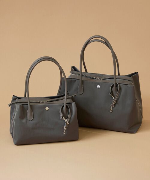 TOPKAPI / トプカピ ボストンバッグ | 【Breath TOPKAPI】【新色追加】ALINE アライン ナイロン ボストン ミニ トートバッグ 軽量 / 肩掛け / 大容量 / 通勤 | 詳細30