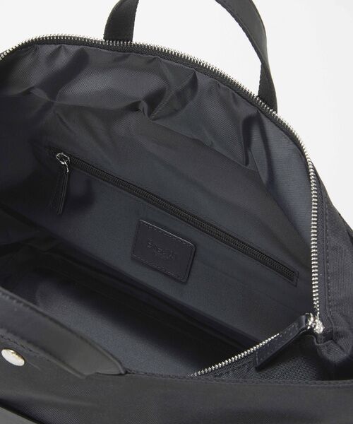 TOPKAPI / トプカピ トートバッグ | 【Breath TOPKAPI sis】【WEB限定】ナイロン レザーポケット トートバッグ ショルダー付き A4 / 軽量 / CALM カーム  | 詳細17