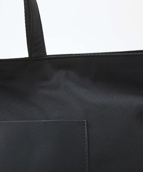 TOPKAPI / トプカピ トートバッグ | 【Breath TOPKAPI sis】【WEB限定】ナイロン レザーポケット トートバッグ ショルダー付き A4 / 軽量 / CALM カーム  | 詳細19