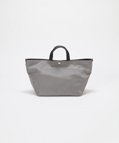 TOPKAPI / トプカピ トートバッグ | 【Breath TOPKAPI sis】【WEB限定】ナイロン レザーポケット ミニ トートバッグ ショルダー付き 軽量 / CALM カーム  | 詳細5