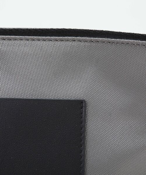 TOPKAPI / トプカピ ショルダーバッグ | 【Breath TOPKAPI sis】【WEB限定】ナイロン レザーポケット ミニ ショルダーバッグ 軽量 / CALM カーム　 | 詳細4