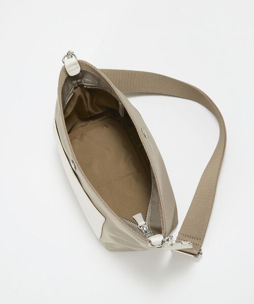 TOPKAPI / トプカピ ショルダーバッグ | 【Breath TOPKAPI sis】【WEB限定】ナイロン レザーポケット ミニ ショルダーバッグ 軽量 / CALM カーム　 | 詳細17