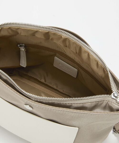 TOPKAPI / トプカピ ショルダーバッグ | 【Breath TOPKAPI sis】【WEB限定】ナイロン レザーポケット ミニ ショルダーバッグ 軽量 / CALM カーム　 | 詳細20