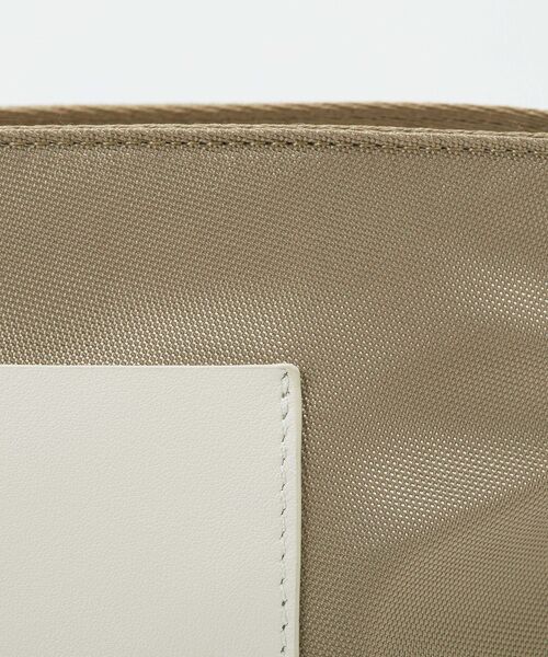 TOPKAPI / トプカピ ショルダーバッグ | 【Breath TOPKAPI sis】【WEB限定】ナイロン レザーポケット ミニ ショルダーバッグ 軽量 / CALM カーム　 | 詳細22