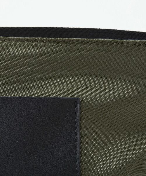 TOPKAPI / トプカピ ショルダーバッグ | 【Breath TOPKAPI sis】【WEB限定】ナイロン レザーポケット ミニ ショルダーバッグ 軽量 / CALM カーム　 | 詳細24