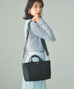 TOPKAPI / トプカピ トートバッグ | 【Breath TOPKAPI sis】【WEB限定】 ナイロン ミニ トートバッグ ショルダー付き 軽量 / SCOTCH GRAIN スコッチグレイン