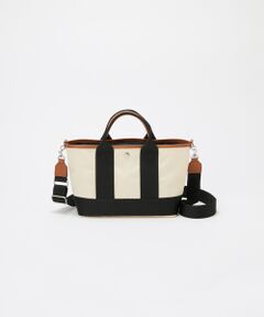 TOPKAPI / トプカピ トートバッグ | 【Breath TOPKAPI sis】【WEB限定】 ナイロン ミニ トートバッグ ショルダー付き 軽量 / SCOTCH GRAIN スコッチグレイン