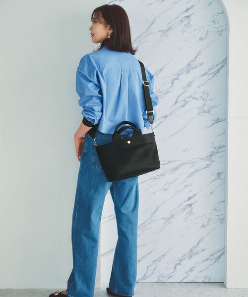 TOPKAPI / トプカピ トートバッグ | 【Breath TOPKAPI sis】【WEB限定】ナイロン トート バッグ ショルダー付き 軽量 / RIPPLE リプル  | 詳細2