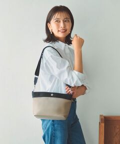 TOPKAPI / トプカピ ショルダーバッグ | 【Breath TOPKAPI sis】【WEB限定】ナイロン 舟形 ショルダーバッグ 軽量 / RIPPLE リプル 