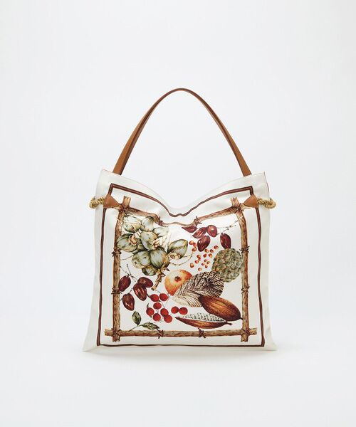 TOPKAPI / トプカピ トートバッグ | 【26SS】【TREASURE TOPKAPI】マイルドサテン スカーフ柄 トートバッグ | 詳細3