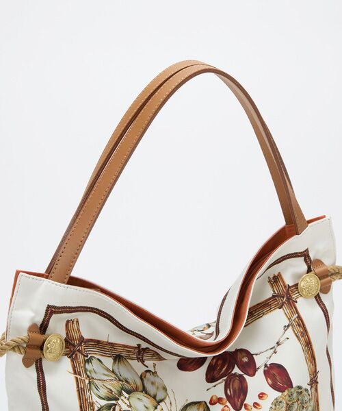 TOPKAPI / トプカピ トートバッグ | 【26SS】【TREASURE TOPKAPI】マイルドサテン スカーフ柄 トートバッグ | 詳細5