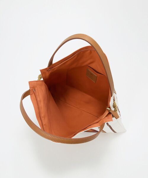 TOPKAPI / トプカピ トートバッグ | 【26SS】【TREASURE TOPKAPI】マイルドサテン スカーフ柄 トートバッグ | 詳細7