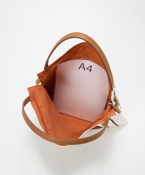 TOPKAPI / トプカピ トートバッグ | 【26SS】【TREASURE TOPKAPI】マイルドサテン スカーフ柄 トートバッグ | 詳細8