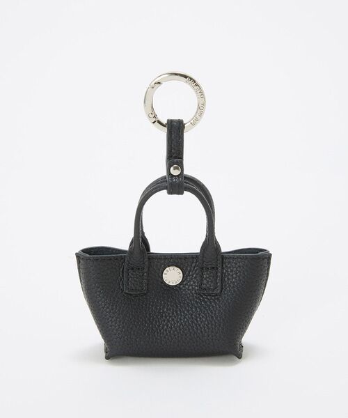 TOPKAPI / トプカピ キーホルダー・ストラップ | 【Breath TOPKAPI】ELAN エラン シュリンクレザー トート型チャーム  | 詳細1