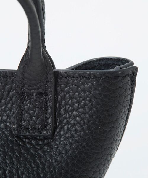 TOPKAPI / トプカピ キーホルダー・ストラップ | 【Breath TOPKAPI】ELAN エラン シュリンクレザー トート型チャーム  | 詳細2