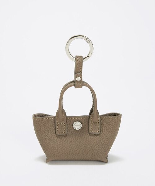 TOPKAPI / トプカピ キーホルダー・ストラップ | 【Breath TOPKAPI】ELAN エラン シュリンクレザー トート型チャーム  | 詳細5