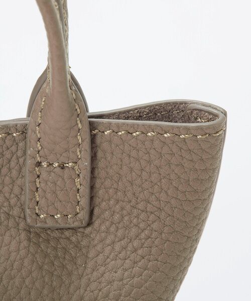 TOPKAPI / トプカピ キーホルダー・ストラップ | 【Breath TOPKAPI】ELAN エラン シュリンクレザー トート型チャーム  | 詳細9