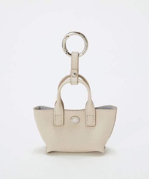 TOPKAPI / トプカピ キーホルダー・ストラップ | 【Breath TOPKAPI】ELAN エラン シュリンクレザー トート型チャーム  | 詳細10