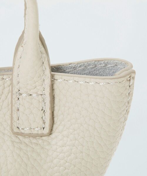 TOPKAPI / トプカピ キーホルダー・ストラップ | 【Breath TOPKAPI】ELAN エラン シュリンクレザー トート型チャーム  | 詳細11