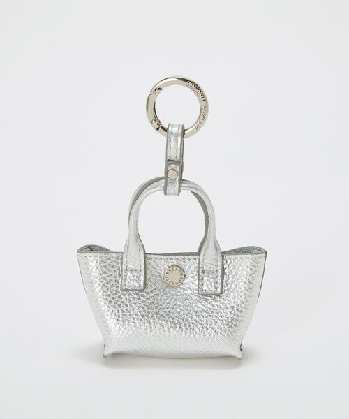 TOPKAPI / トプカピ キーホルダー・ストラップ | 【Breath TOPKAPI】ELAN エラン シュリンクレザー トート型チャーム  | 詳細12