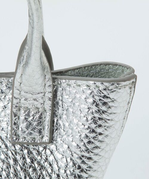 TOPKAPI / トプカピ キーホルダー・ストラップ | 【Breath TOPKAPI】ELAN エラン シュリンクレザー トート型チャーム  | 詳細13